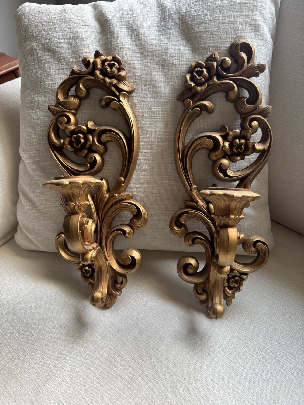 Vintage HOMCO Candle Holders